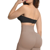 SHORT PUSH UP RELOJ DE ARENA TALLE ALTO DOBLE TALLA CON REALCE BOOTYLICIOUS