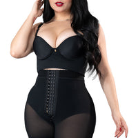 SS9175 SHORT 2 TALLAS MAS GRANDE EN CADERA Y DE PIERNA CORTO CON 3 FILAS DE BROCHES BOOTYLOVE SS9175