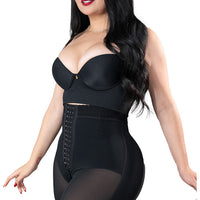 SS9175 SHORT 2 TALLAS MAS GRANDE EN CADERA Y DE PIERNA CORTO CON 3 FILAS DE BROCHES BOOTYLOVE SS9175