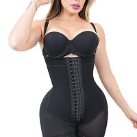 FAJA SHORT RELOJ DE ARENA ESTRAPLE DOBLE TALLA 3 FILAS DE BROCHES CON REALCE BOOTYLICIOUS FP1570