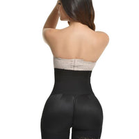 SHORT PUSH UP TALLE SÚPER ALTO CON 3 FILAS DE BROCHES REALCE BOOTYLICIOUS FP1575