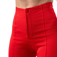 LG2783 LEGGINS BOOTYUP BOTA CAMPANA CON BOTÓN