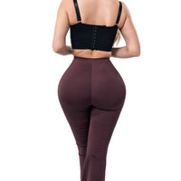 LG7175 LEGGINGS FAJA BBLUXURY DOBLE REALCE CAMPANA LEVANTA POMPA Y CONTROL ABDOMEN