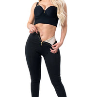 LG2778 LEGGINS BOOTYUP SKINNY CON CIERRE