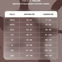 FE3101 LABELLA FAJA EXTRA CORTA STRAPLE POWER UP MAXI 4 BROCHES
