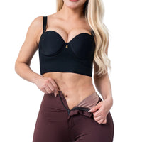 LG7175 LEGGINGS FAJA BBLUXURY DOBLE REALCE CAMPANA LEVANTA POMPA Y CONTROL ABDOMEN