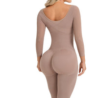 FAJA CAPRI CON MANGAS Y 3 FILAS DE BROCHE MAGIC FP6072
