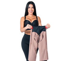 LEGGINGS FAJA BBLUXURY DOBLE REALCE CAMPANA LEVANTA POMPA Y CONTROL ABDOMEN