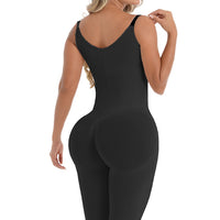 FAJA DE PIERNA LARGA TIRANTE AJUSTABLE CON 3 FILAS DE BROCHES Y REALCE INVISIBLE FANTASTIC FP1304