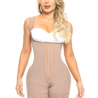 Faja Short Corto Tirante Ancho con Broche en Hombro Realce Magic | Bella Michell F15661