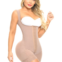 Faja Short Corto Tirante Ancho con Broche en Hombro Realce Magic | Bella Michell F15661