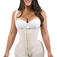 Faja Short Corto Tirante Ancho con Broche en Hombro Realce Magic | Bella Michell F15661
