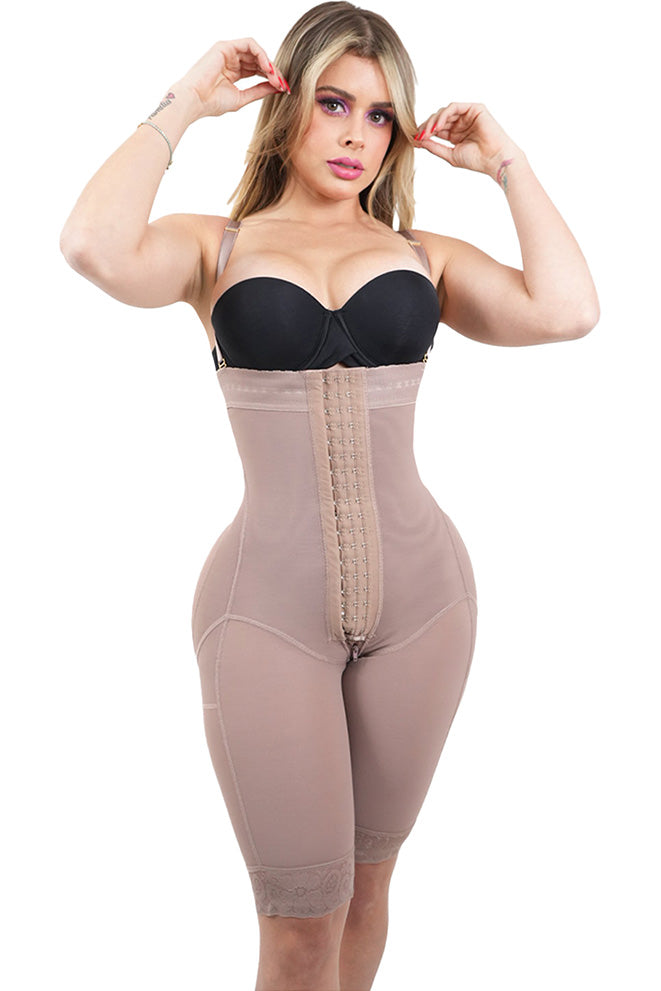 FAJA DE PIERNA COMPLETA ESTRAPLE RELOJ DE ARENA CON DOBLE TALLA Y REALCE BOOTYLICIOUS FP1315