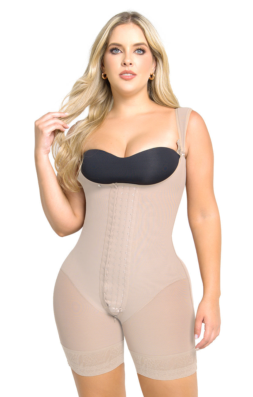 FM3107 LABELLA FAJA MEDIA PIERNA TIRANTE ACOLCHADO POWER UP MAXI