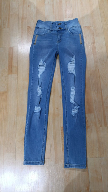 JEAN DAMA SKINNY DOS PIEZAS